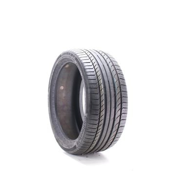 Set of (2) Driven Once 245/35R18 Continental ContiSportContact 5 SSR 88Y - 9.5/32