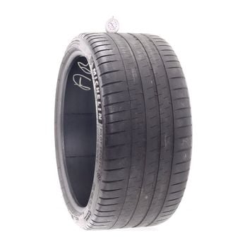 Set of (2) Used 285/30ZR20 Michelin Pilot Sport 4 S 99Y - 5.5-7/32