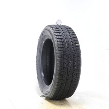 Set of (2) Used 215/60R17 Bridgestone Blizzak WS90 Studless 96T - 11/32