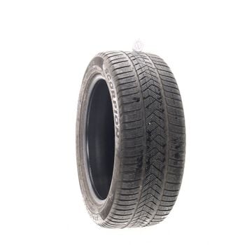 Set of (4) Used 275/45R20 Pirelli Scorpion Winter Run Flat 110V - 6-7/32