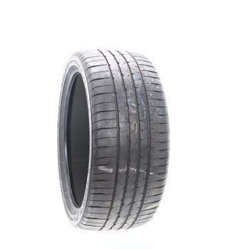 Set of (4) Driven Once 285/35R22 Goodyear Eagle F1 Asymmetric 3 TO SoundComfort 106W - 9/32