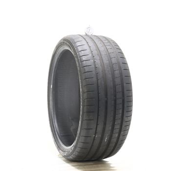 Set of (2) Used 255/35ZR21 Yokohama Advan Sport V107 MO1 98Y - 7.5-8.5/32