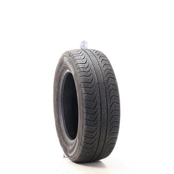 Set of (2) Used 225/60R16 Pirelli P4 Four Seasons Plus 98T - 8-9/32