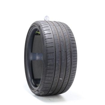 Set of (2) Used 285/30ZR22 Pirelli P Zero PZ4 AO PNCS 101Y - 7.5/32