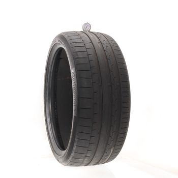 Set of (2) Used 285/35R23 Continental SportContact 6 R01 ContiSilent 107Y - 8-9/32