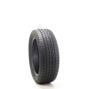 Set of (2) Used 205/55R16 Goodyear Assurance WeatherReady 91H - 7/32