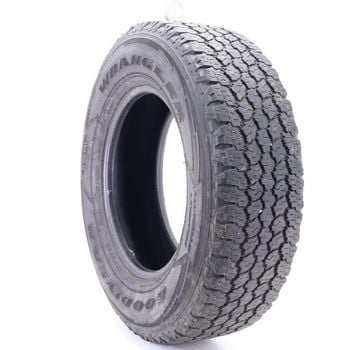 Set of (4) Used LT245/75R17 Goodyear Wrangler All-Terrain Adventure Kevlar 121/118S - 7/32