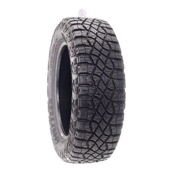 Set of (4) Used LT265/60R20 Goodyear Wrangler Territory MT 110/107S - 13-13.5/32