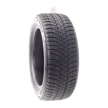 Set of (4) Used 215/55R17 Bridgestone Blizzak WS90 Studless 94H - 10-10.5/32