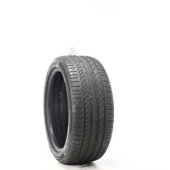 Set of (2) Used 245/40R18 Continental ContiSportContact 5 SSR MOE 97Y - 7.5-8/32