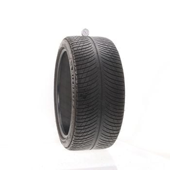 Set of (2) Used 295/35R21 Michelin Pilot Alpin 5 SUV 107V - 4.5-5/32