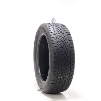 Set of (2) Used 235/55ZR19 Continental ExtremeContact DWS06 Plus 105W - 8.5-9/32