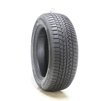 Set of (2) Used 255/55R19 Continental WinterContact TS850P SUV AO 111H - 9.5/32