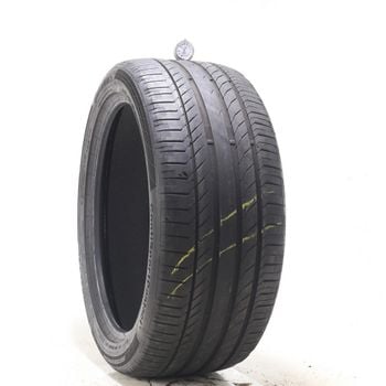 Set of (2) Used 295/40R22 Continental ContiSportContact 5 ContiSilent 112Y - 7.5-8/32
