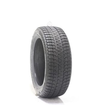 Set of (2) Used 215/55R18 Bridgestone Blizzak WS90 Studless 95T - 9.5/32