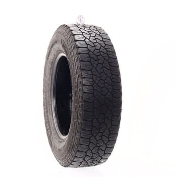 Set of (2) Used LT245/75R17 Goodyear Wrangler Workhorse AT 121/118S - 6.5-7.5/32