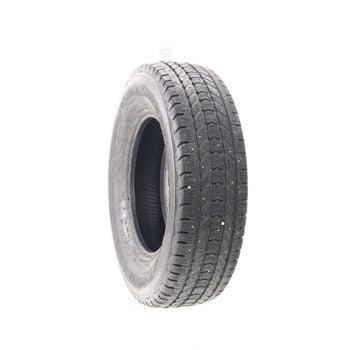 Used LT245/75R17 Firestone Winterforce LT Studded 121/118R - 10.5/32