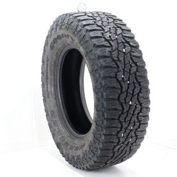 Set of (2) Used LT275/70R18 Goodyear Wrangler Ultra Terrain AT 125/122Q - 11.5-13/32