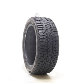 Set of (2) Used 235/50R19 Bridgestone Blizzak WS90 Studless 99H - 9/32