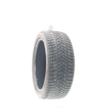 Set of (2) Used 255/40R19 Pirelli Scorpion Winter 100H - 7.5/32