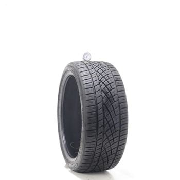 Set of (2) Used 245/35ZR19 Continental ExtremeContact DWS06 Plus 93Y - 7.5-8/32