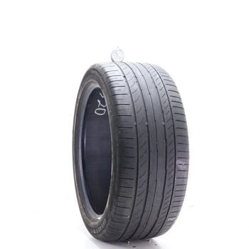 Set of (2) Used 255/40R18 Continental ContiSportContact 5 SSR 95Y - 5-6.5/32