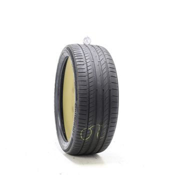 Set of (2) Used 245/35ZR21 Continental ContiSportContact 5P TO ContiSilent 96Y - 6/32