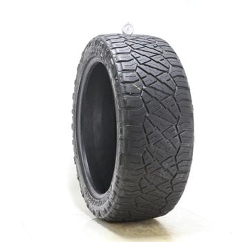 Set of (2) Used 285/45R22 Nitto Ridge Grappler 114Q - 8-8.5/32