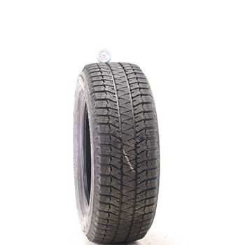 Set of (4) Used 215/60R16 Bridgestone Blizzak WS90 Studless 95H - 10.5/32