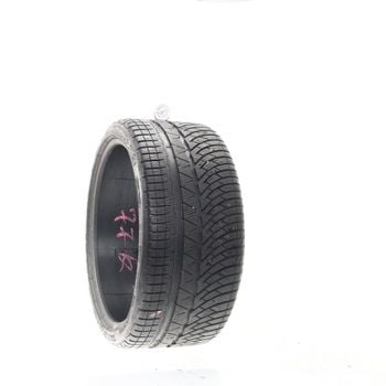 Set of (2) Used 285/30R21 Michelin Pilot Alpin PA4 100W - 9.5-10/32