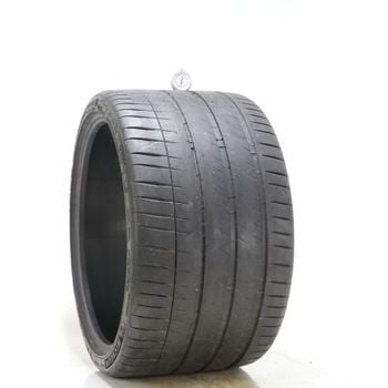 Set of (4) Used 345/25ZR21 Michelin Pilot Sport 4 S ZP 104Y - 7.5-8/32