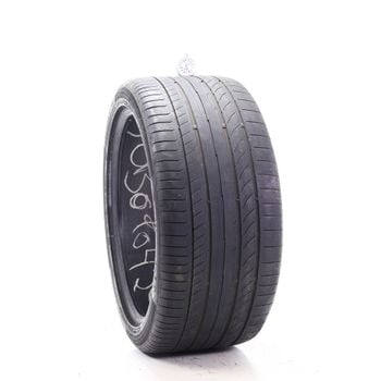 Set of (2) Used 285/35ZR20 Continental ContiSportContact 5P MO 104Y - 6-6.5/32