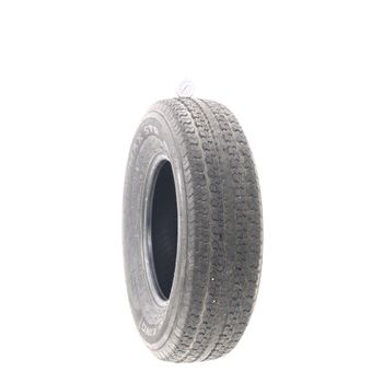 Set of (4) Used ST225/75R15 Power King Towmax STR II 117/112L - 8.5/32