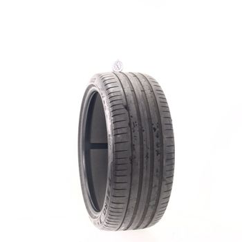 Set of (4) Used 255/35R21 Pirelli P Zero PZ4 T1 Elect PNCS 98W - 5.5/32