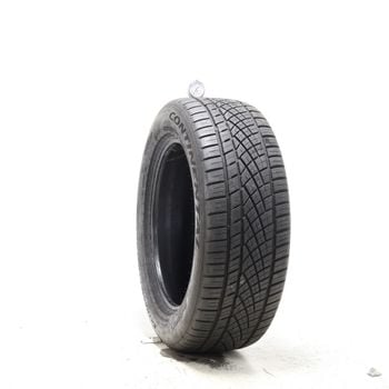 Set of (2) Used 245/55ZR18 Continental ExtremeContact DWS06 Plus 103W - 8.5-10/32