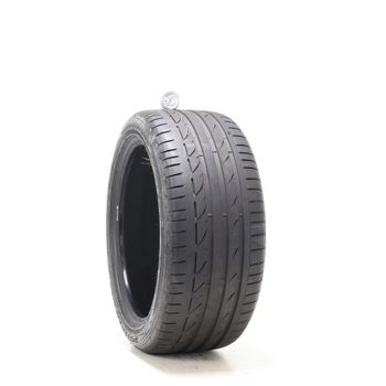 Set of (2) Used 255/40R18 Bridgestone Potenza S001 RFT 95Y - 8.5-9/32