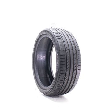 Set of (2) Used 225/40R19 Continental ContiSportContact 5 SSR MOE 93Y - 8/32