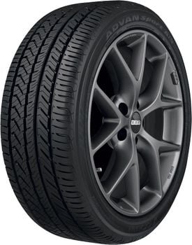 Set of (4) New 245/45R18 Yokohama Advan Sport A/S+ 100W