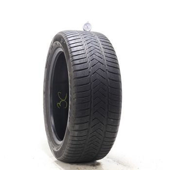 Set of (4) Used 275/45R20 Pirelli Scorpion Winter Run Flat 110V - 5/32