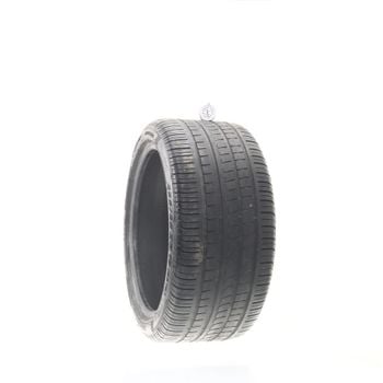 Set of (2) Used 285/35ZR19 Pirelli P Zero Rosso 99Y - 6.5/32