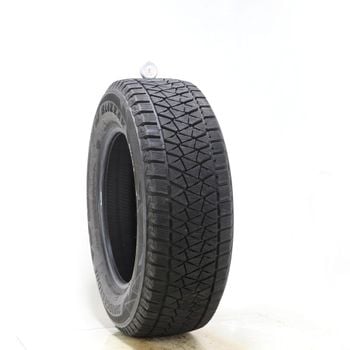 Set of (2) Used 245/65R17 Bridgestone Blizzak DM-V2 107S - 10.5/32