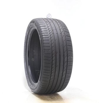 Set of (2) Used 285/40R21 Continental ContiSportContact 5 AO SUV 109Y - 8.5/32