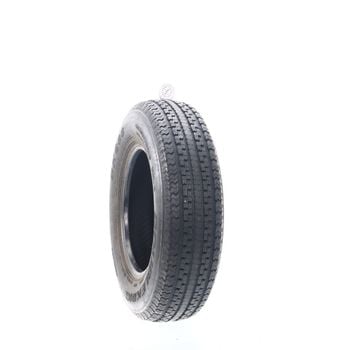 Set of (2) Used ST205/75R15 Double King DK688 107Q - 8.5-9/32