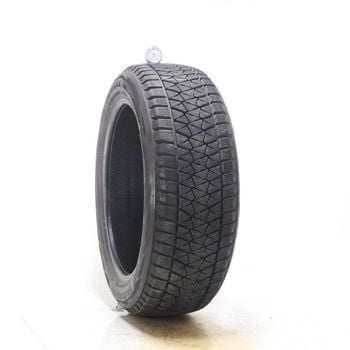 Set of (2) Used 225/55R19 Bridgestone Blizzak DM-V2 99T - 10.5-11/32