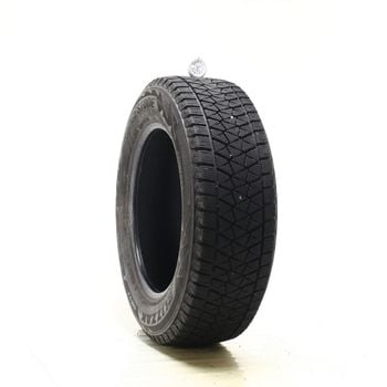 Set of (2) Used 225/65R17 Bridgestone Blizzak DM-V2 102S - 9.5-10.5/32