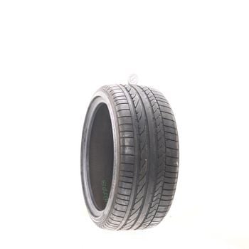 Set of (2) Used 255/35R18 Bridgestone Potenza RE050A RFT 90W - 8.5-9/32