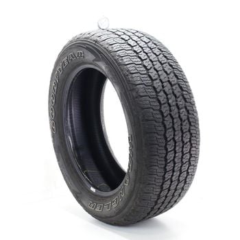 Set of (4) Used 275/55R20 Goodyear Wrangler All-Terrain Adventure Kevlar 113T - 9/32