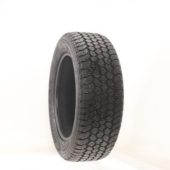 Set of (2) Driven Once 255/60R20 Goodyear Wrangler All-Terrain Adventure LR  113H /32 | Utires