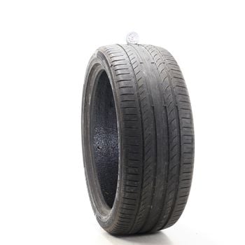 Set of (2) Used 255/40R21 Continental ContiSportContact 5 ContiSeal 102Y - 5/32