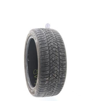 Set of (2) Used 255/40R19 Pirelli Scorpion Winter 100H - 7-7.5/32